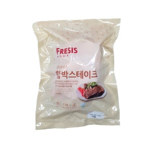 후레시스 함박스테이크 (냉동) 1kg, 4개