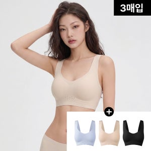 아이스무브 여름 인견 쿨링 숏탑 브라 3세트