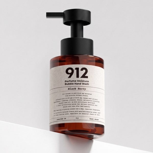 912 향기좋은 퍼퓸 모이스처 핸드워시 선데이 허그 500ml (2개입) 비누향 손세정제 대용량 버블 거품비누 미세먼지 상큼한
