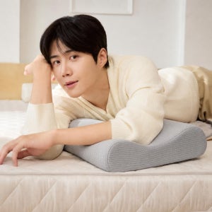 MUEN 무엔 김선호 베개 에어플랙스 3D메쉬 경추베개 그레이
