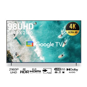 98인치 249cm 4K UHD 구글5.0 스마트TV 제주서귀포 당일배송설치
