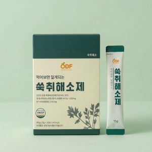 인진쑥 숙취해소제 먹어보면 알게되는 쑥취해소제 15g 30포, 1개