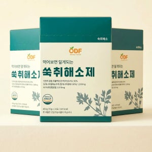 인진쑥 숙취해소제 먹어보면 알게되는 쑥취해소제 15g 30포, 3개