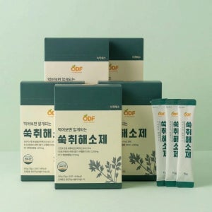 인진쑥 숙취해소제 먹어보면 알게되는 쑥취해소제 15g 30포, 5개