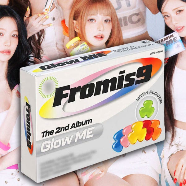 프로미스나인 앨범 Glow ME 정규2집 비타민미 프미나 글로우미 노래 굿즈fromis9