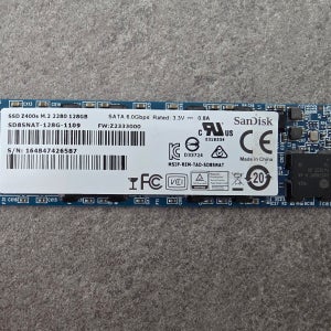 Sandisk Z400s SSD 128GB M.2 SATA lll 벌크