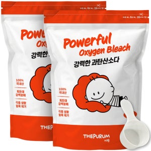 더푸룸 국내제조 과탄산소다 대용량 표백제 3kg, 2개