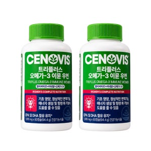 세노비스 트리플러스 우먼 오메가3 이뮨 80정 X 2개 멀티비타민
