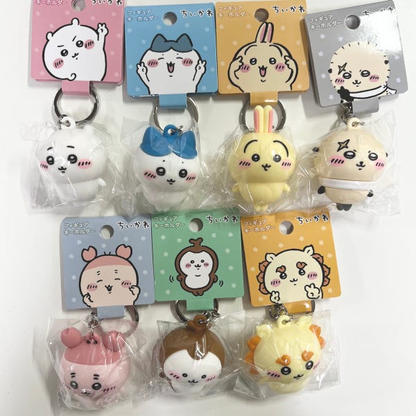 치이카와 키링 우사기 하치와레 모몽가 먼작귀 일본