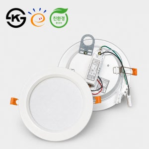 다운라이트 15cm(6인치) 15W 주광색 매입등 매립등 고효율 친환경 LED