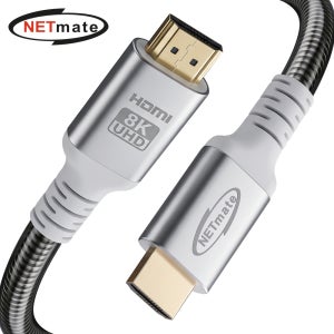 강원전자 넷메이트 아머드 HDMI2.1 모니터 케이블 4m, 1개