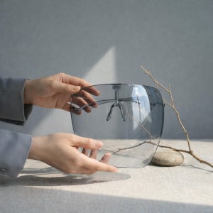 안면보호구 벌초 예초 송풍 이뭉질 차단 안경형 먼지 비말차단 페이스쉴드