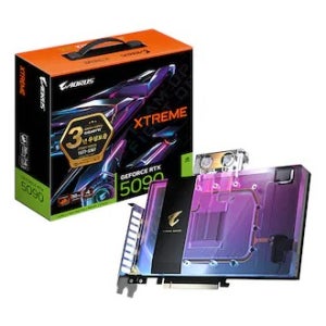 GIGABYTE AORUS 지포스 RTX 5090 XTREME 워터포스 WB D7 32GB