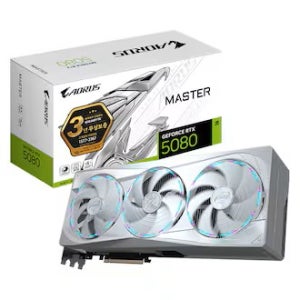 GIGABYTE AORUS 지포스 RTX 5080 MASTER ICE D7 16GB