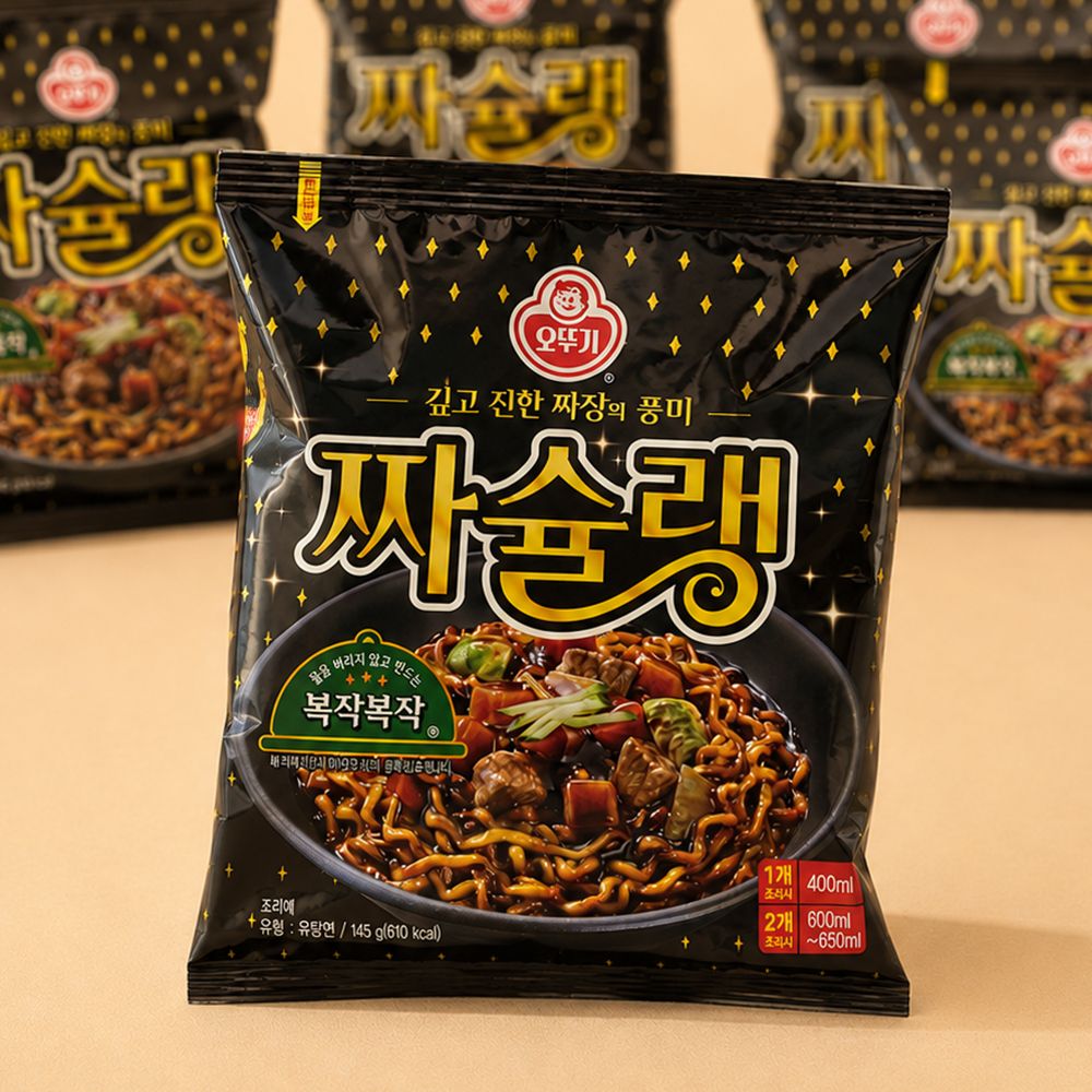 오뚜기 짜슐랭 145g, 15개, (5개입 X 3팩) (9,480원) (무료)