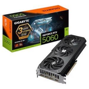 GIGABYTE 지포스 RTX 5060 GAMING OC D7 8GB 제이씨현