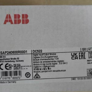 ABB DC522 PLC 모듈 1SAP240600R0001 새 상품