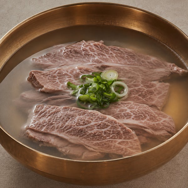 아빠곰탕 4팩(1+,1++ 국내산 양지150g)