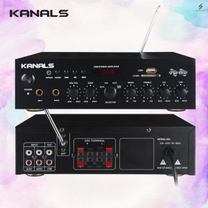 카날스 KANALS BKM50 매장용앰프 미니앰프 USB AUX 블루투스 160W 2채널