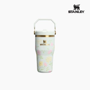 [블루밍 컬렉션]스탠리 아이스플로우 플립 스트로 2.0 텀블러 591ml, 스프링 블로썸