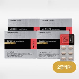 녹십자웰빙 PNT 고순도 베르베린 인텐스 500mg 실론시나몬 90정, 4개