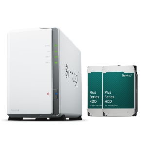시놀로지 Synology DS223J NAS 스토리지 2베이 16TB [8TBx2]