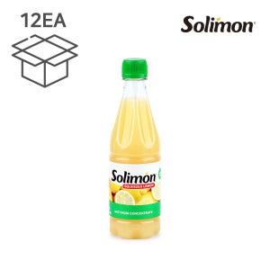 솔리몬 스퀴즈드 레몬즙 500ml 12개 1박스 레몬 NFC 착즙주스 원액