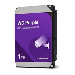 [WD정품]WD퍼플 CCTV전용 HDD DVR NVR 녹화기 하드디스크 64MB, 1TB
