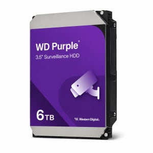 [WD정품]WD퍼플 CCTV전용 HDD DVR NVR 녹화기 하드디스크 256MB, 6TB