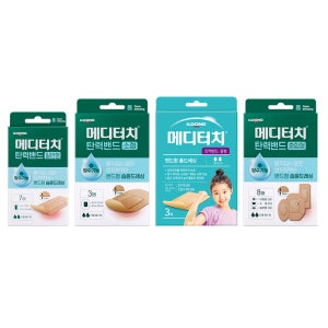 메디터치 탄력밴드 밴드형 폼드레싱 4종 (혼합/중형/일반/소형) 택1