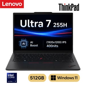레노버 씽크패드 T14 Gen6 21QCS20700 Ultra 7-255H 32GB 512GB Win11 Pro 직장인 대학생 고성능 비즈니스 AI 노트북