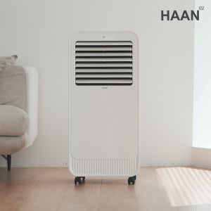 한경희 저소음 크로스팬 냉풍기 리모컨 이동바퀴 가정용 업소용 에어쿨러 12시간 타이머