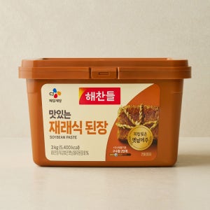 해찬들 재래식 된장 3kg, 4개