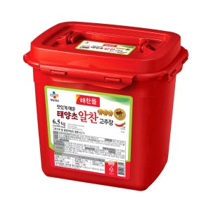 해찬들 태양초 알찬 고추장 6.5kg, 8개