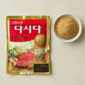다시다 명품 골드 쇠고기 400g, 8개
