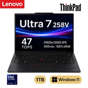 레노버 씽크패드 T14s Gen6 21QXS0H500 Ultra 7-258V 32GB 1TB Win11 Pro 고성능 휴대용 비즈니스 AI 노트북