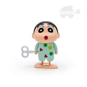 짱구 태엽피규어 5+1종 세트 꿈꾸는 파자마 캐릭터 인형 어린이 장난감 MANDOO4