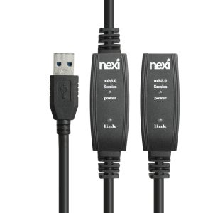 NNX1303 USB 3.0 연장 리피터 신호 증폭 케이블 20M 5Gbps Gen1