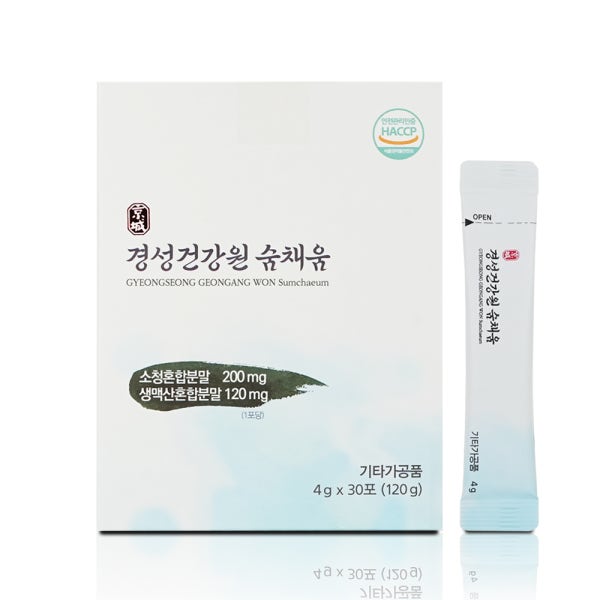 경성건강원 숨채움 생맥산 30포 +미니치약구성