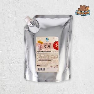 청정원 로제 스파게티소스 2kg 토마토 파스타 피자 양식 소스 떡볶이 스파게티
