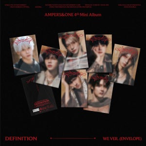 [버전선택] AMPERS ONE 앰퍼샌드원 미니 4집 [DEFINITION] WE Ver