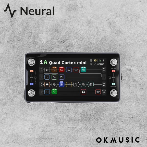 Neural DSP 멀티이펙터 쿼드코어텍스 Quad Cortex 쿼드코텍스 미니