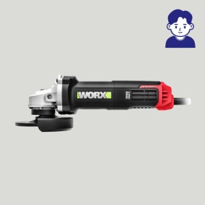 웍스 유선 앵글 그라인더 WU980B 고출력 핸드 그라인더