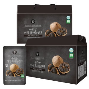 유기농 의성 흑마늘즙 몸애쏙쏙 국내산 흑마늘 진액 30포x2박스 3박스 건강즙 부모님선물
