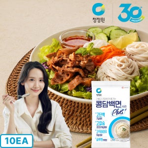 청정원 두부로만든 콩담백면 플러스 150g, 10개