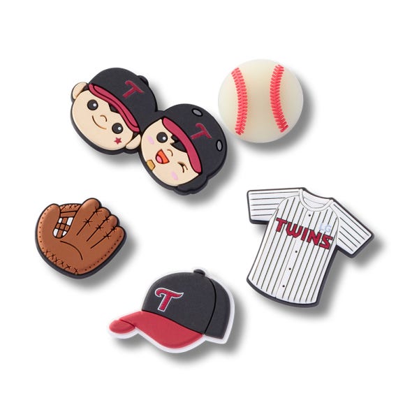 [크록스 본사] KBO LG 트윈스 지비츠 참 10019726 5팩