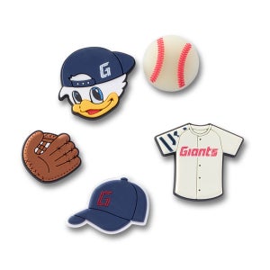[크록스 본사] KBO 롯데 자이언츠 지비츠 참 10019727 5팩