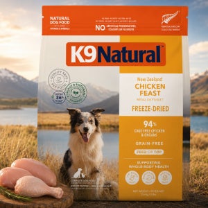 K9 독 동결건조 사료 치킨, 3.6kg, 1개