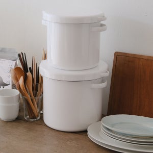 노다호로 법랑 쌀통 4.5L 7L 일본 쌀 잡곡 3.5kg 5kg 보관 용기