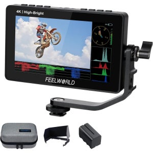 FEELWORLD F5 5.5인치 외장형 카메라 모니터 무선 전송 디스플레이(DSMR/미러리스)